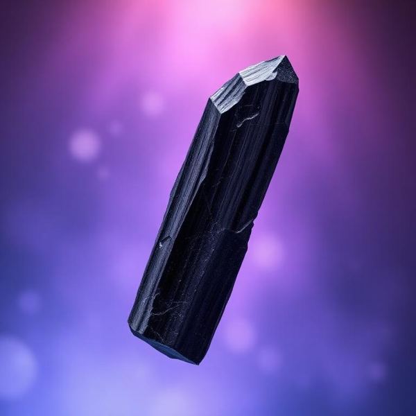 Black Tourmaline healing crystal — Jet Black