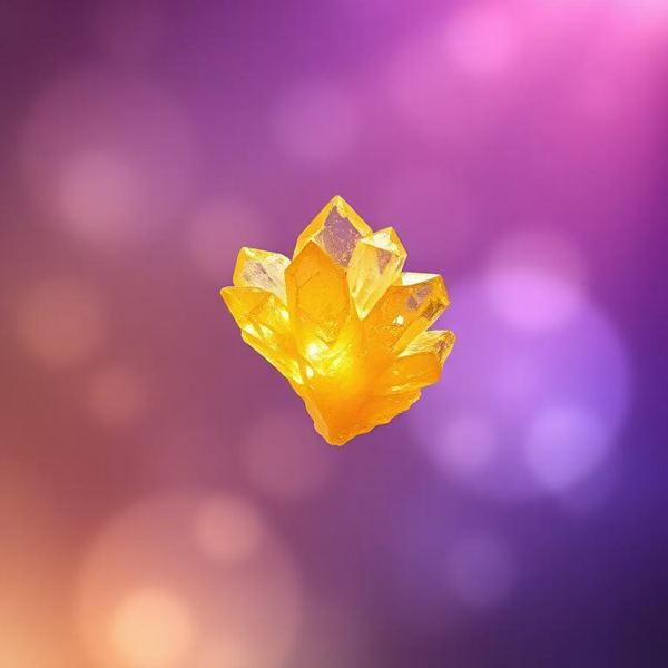 Citrine healing crystal — Sunny Yellow