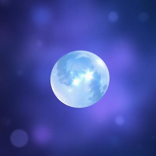 Moonstone healing crystal — Iridescent White