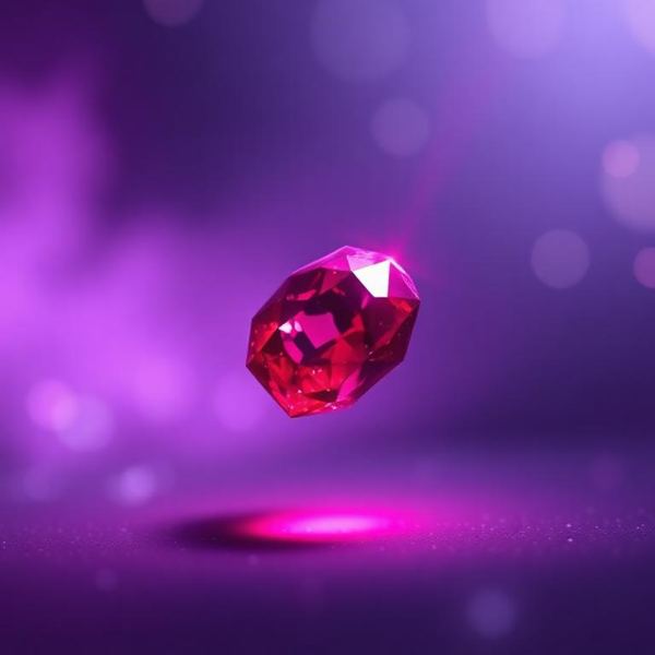 Ruby healing crystal — Royal Red