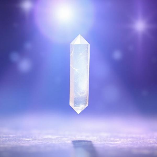 Selenite healing crystal — Pearly White