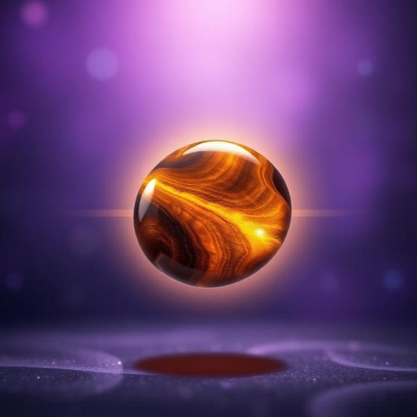 Tiger's Eye healing crystal — Golden Brown